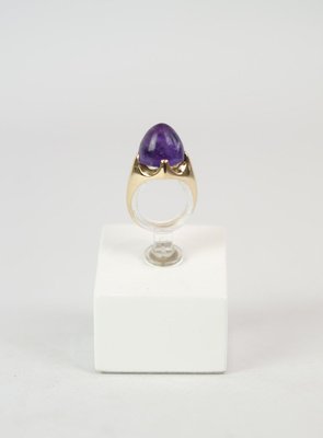 14 Carat Gold Ring with Amethyst-UY-1372389