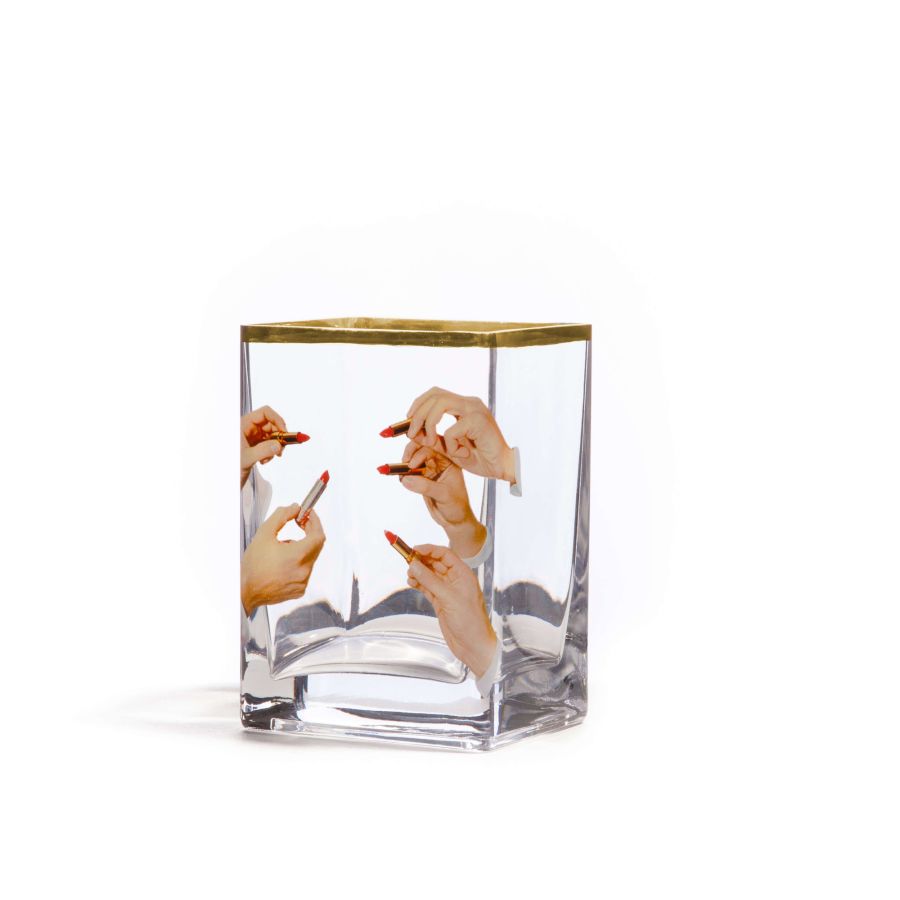 Glass Vase Lipsticks by Seletti