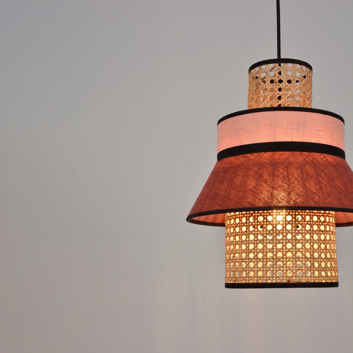 Pendant Lamp Singapour Xml by Market Set #Massala/Rose