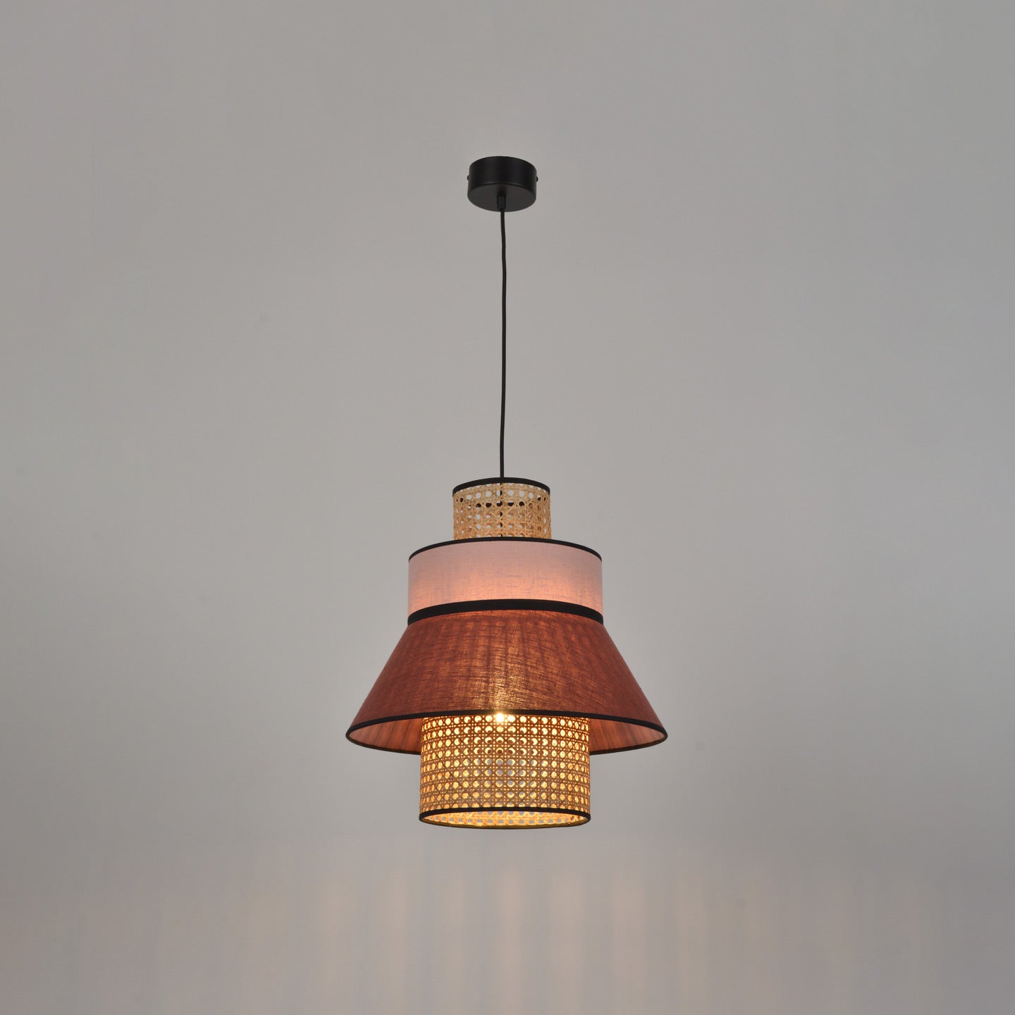 Pendant Lamp Singapour Ml by Market Set #Massala/Rose