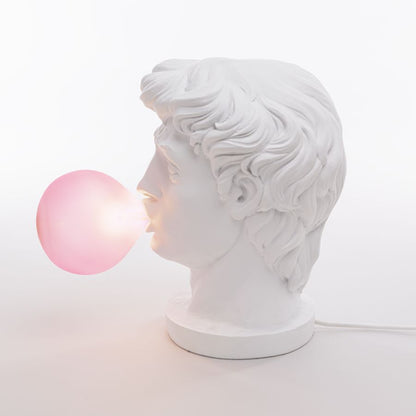 LED Resin Indoor Table Lamp Wonder by Seletti #White