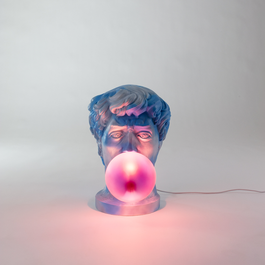 LED Resin Indoor Table Lamp Wonder by Seletti #Cloud