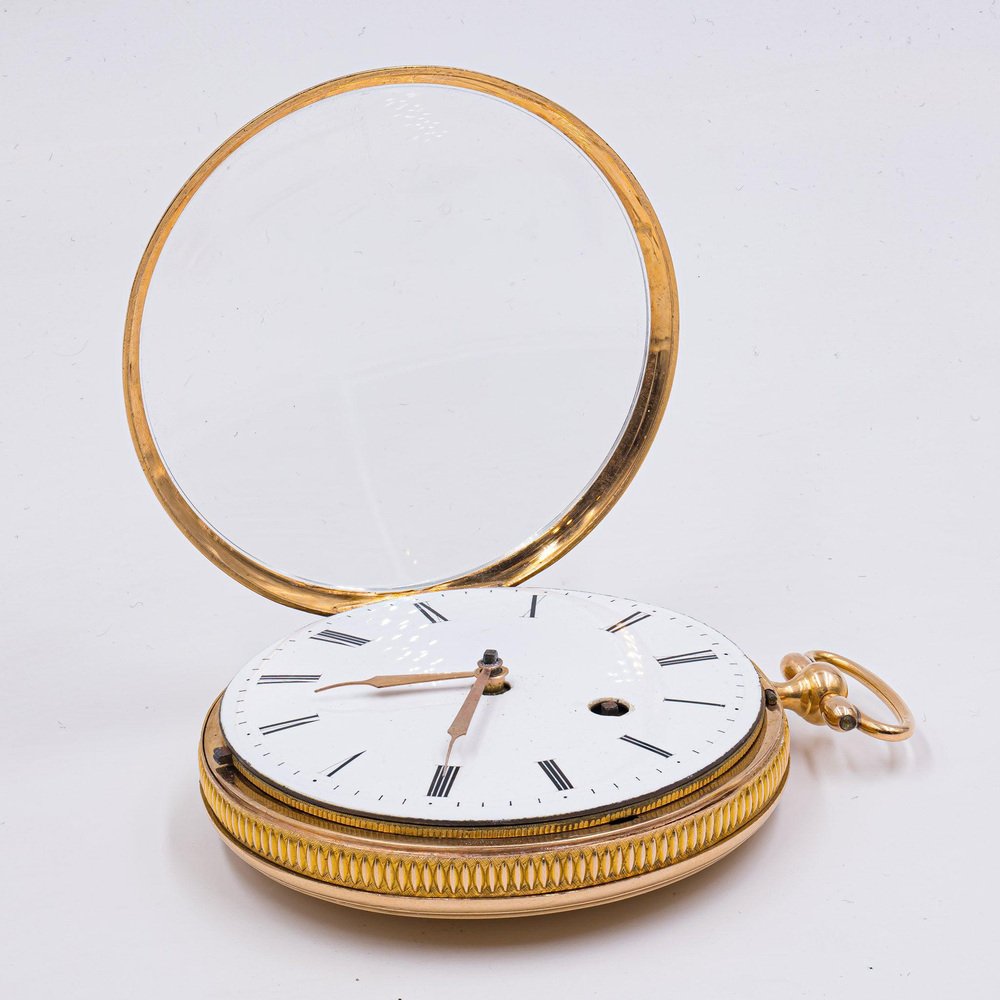 14K 800th Century Gold Pocket Watch