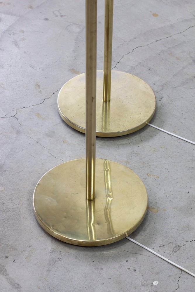 15028 Floor Lamps by Harald Elof Notini for Böhlmarks, 1940s, Set of 2