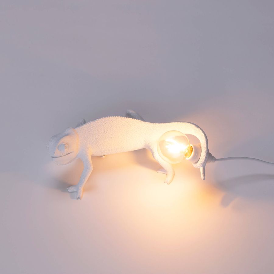 Resin LED Lamp Chameleon Lamp Going Up by Seletti #USB