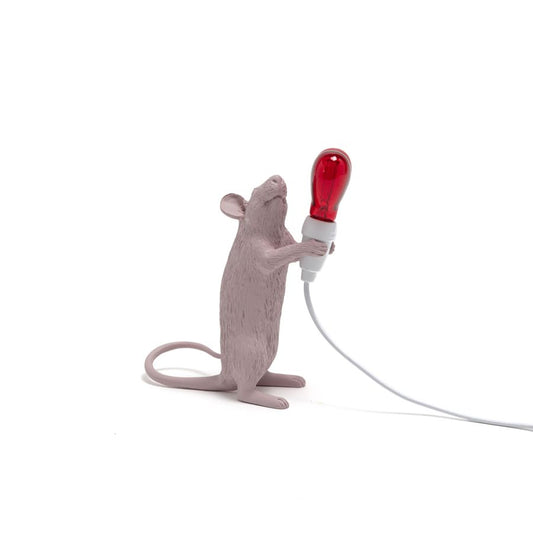 Resin Indoor Table Lamp Mouse Lamp Step by Seletti #Love USB