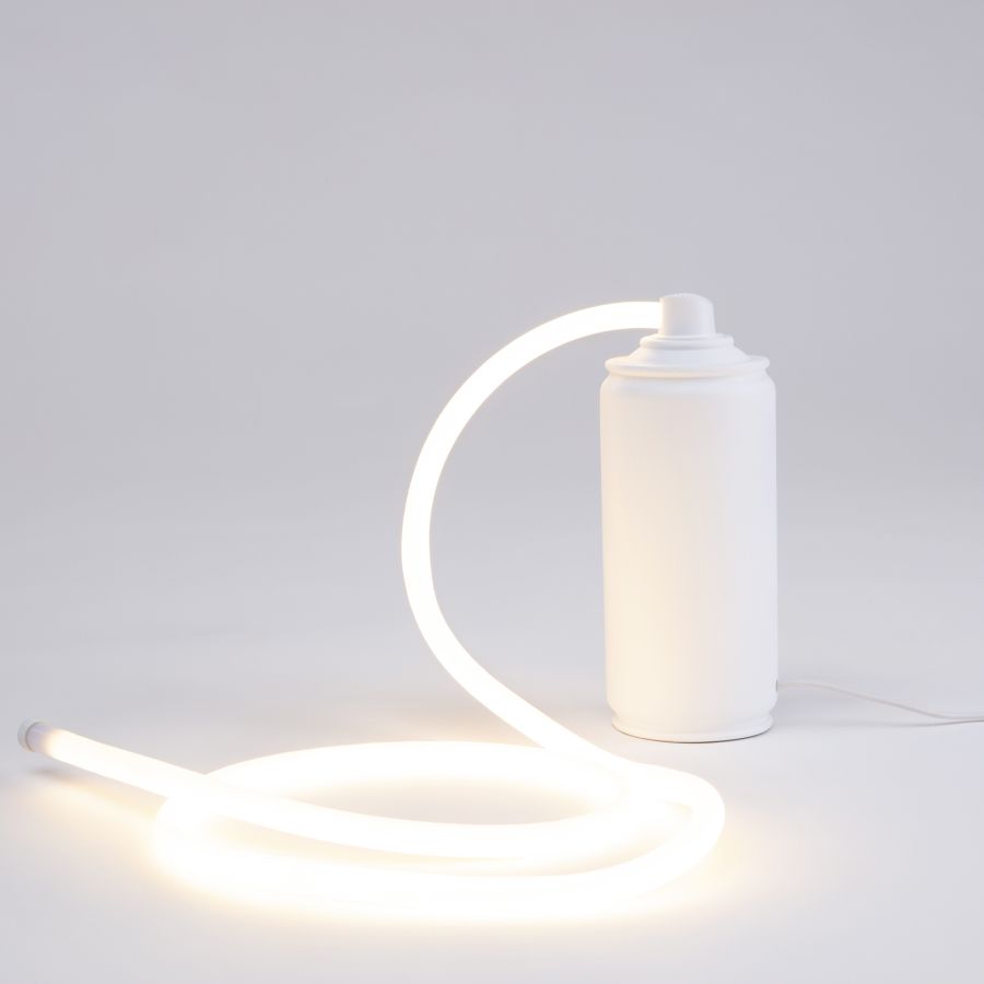 Resin LED Lamp Daily Glow Spray by Seletti