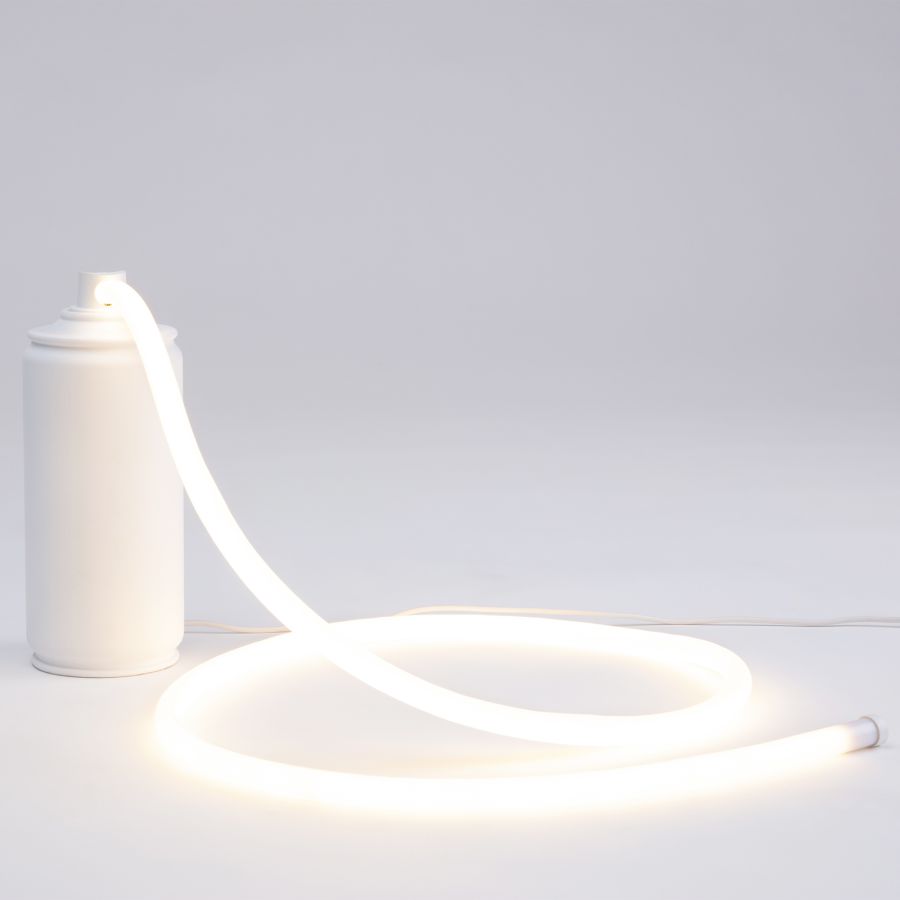 Resin LED Lamp Daily Glow Spray by Seletti