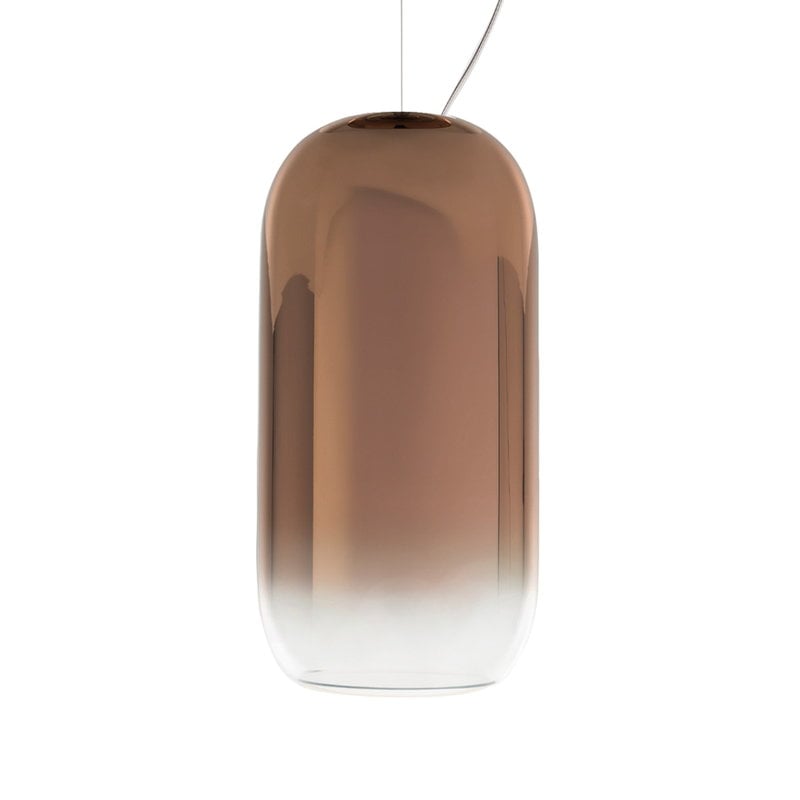 Gople Mini pendant by Artemide #bronze #