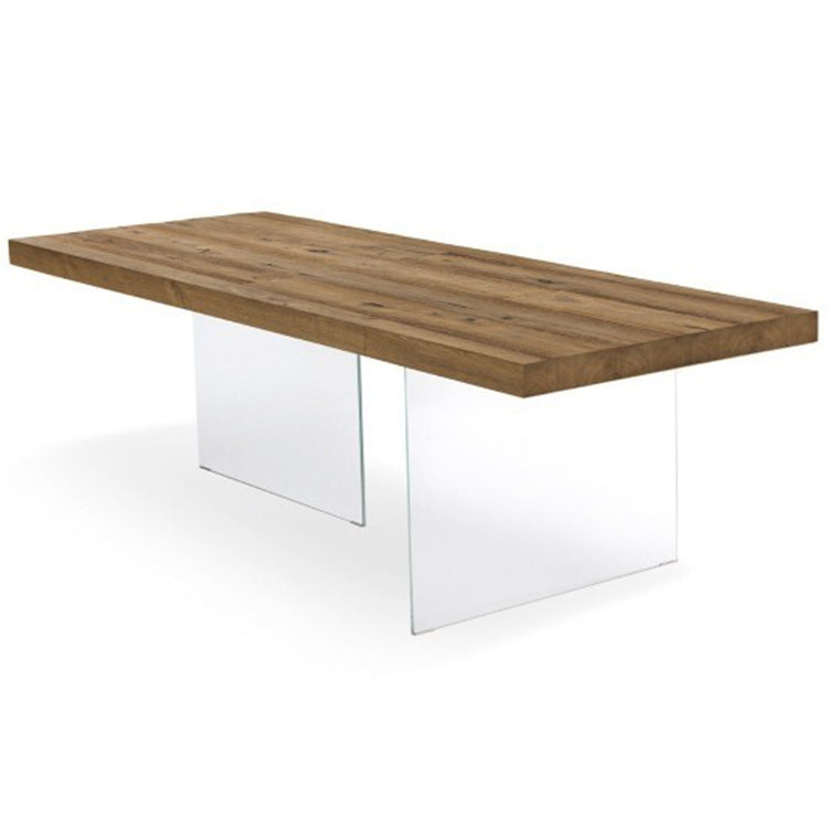 AIR Wildwood Table - Oak top 3/4 view