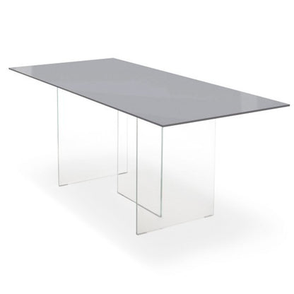 AIR Glass Table - Grey glass top
