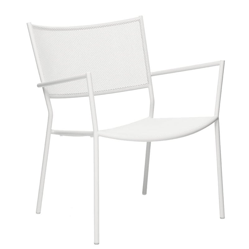 Jig Mesh Easy chair by Massproductions #white #