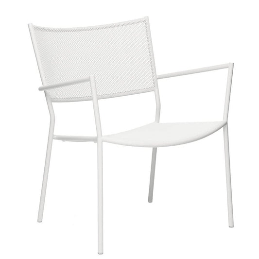 Jig Mesh Easy chair by Massproductions #white #