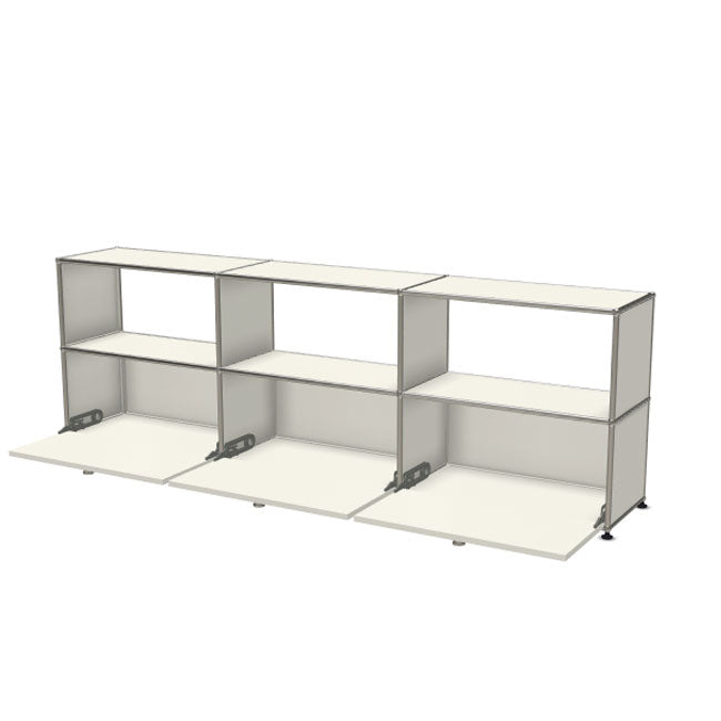 3x2 Module System (3-bottom-door, 3-2-2-pannel, W229 x H74)