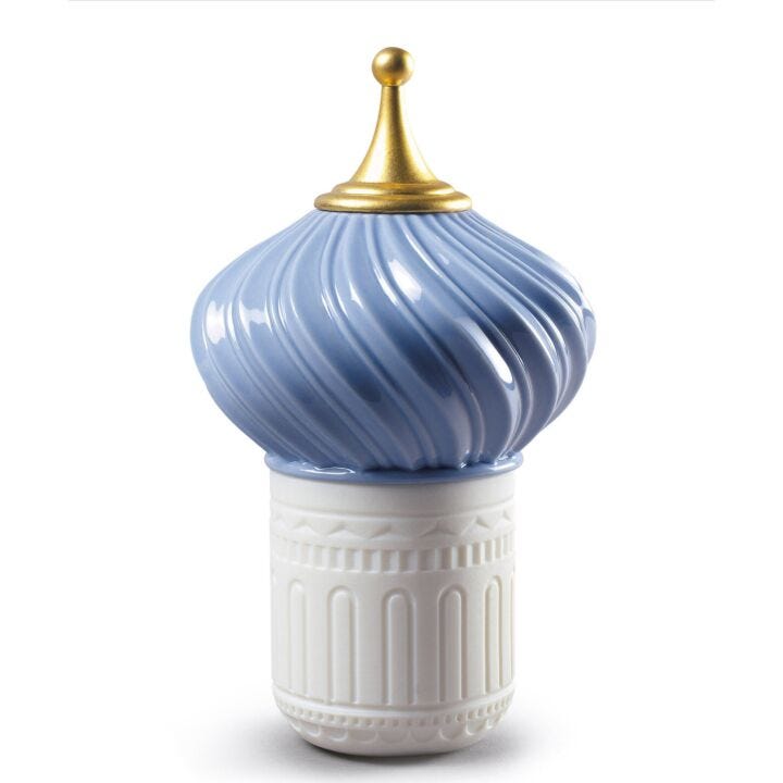 Mauve Spire Candle 1001 Lights by Lladró # nbreakable Spirit Scent