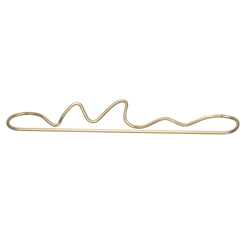 Curvature towel hanger by ferm LIVING #brass #