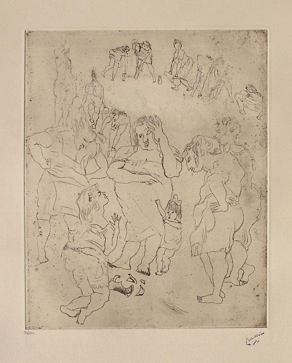 161, The Broken Jug by Jules Pascin