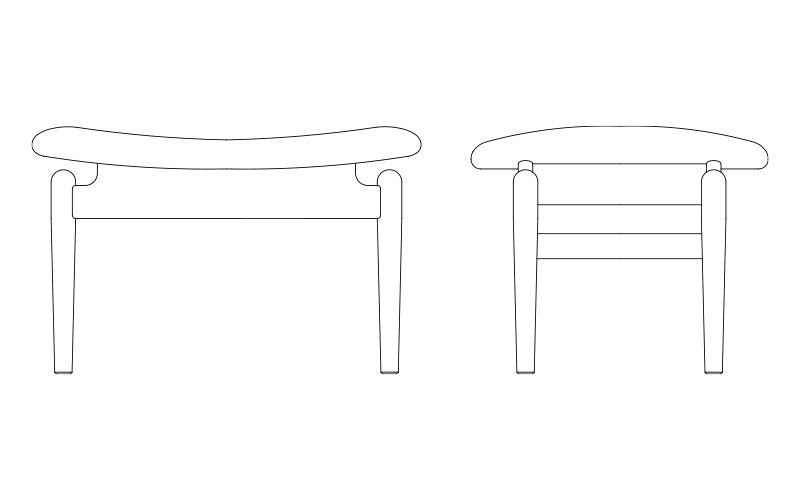 THE CHIEFTAIN FOOTSTOOL