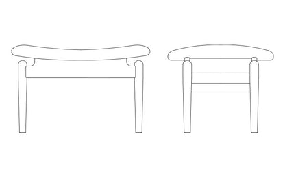 THE CHIEFTAIN FOOTSTOOL