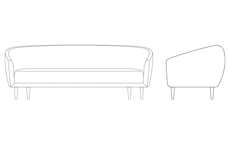 LITTLE MOTHER SOFA | TWO SEATER
