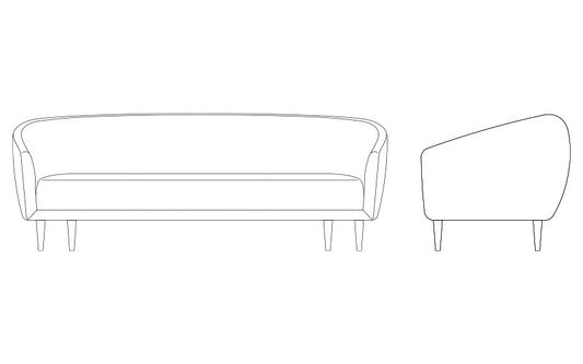 LITTLE MOTHER SOFA | TWO SEATER