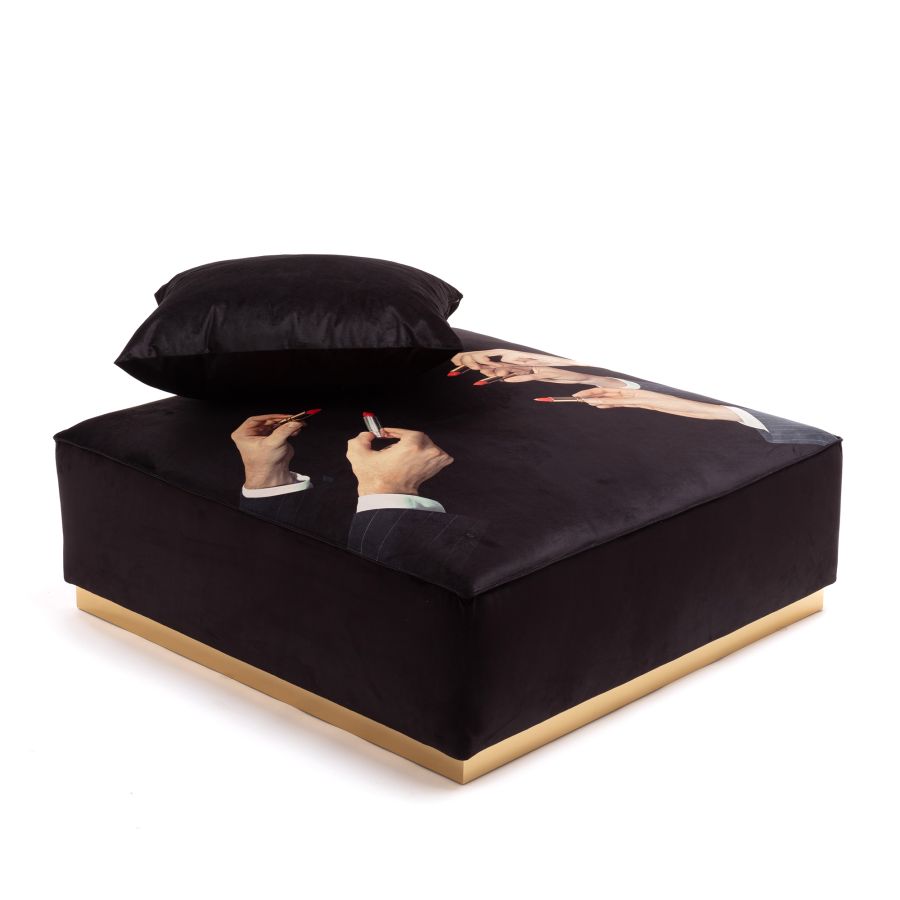 Modular Pouf Lipstick by Seletti #Black