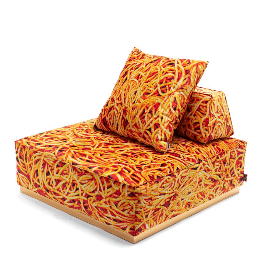 Modular Pouf Spaghetti by Seletti