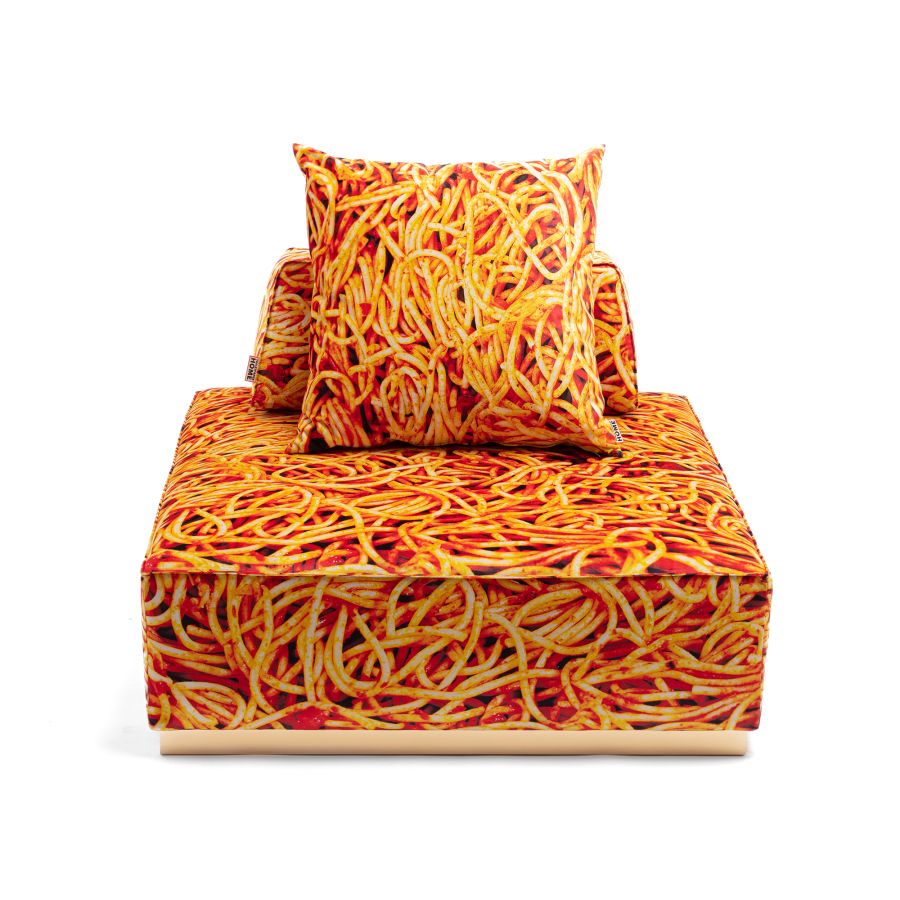 Modular Pouf Spaghetti by Seletti