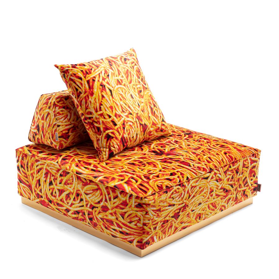 Modular Pouf Spaghetti by Seletti