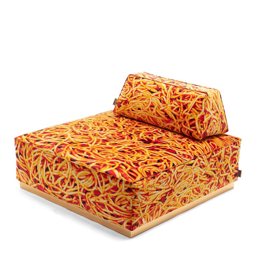 Modular Pouf Spaghetti by Seletti