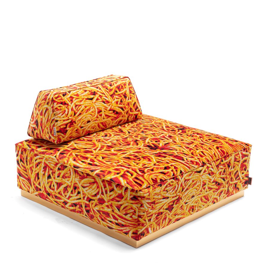 Modular Pouf Spaghetti by Seletti