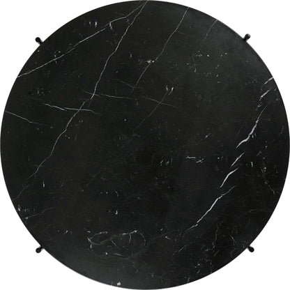 TS Coffee Table Round Ø105 Black/ Black Marquina Marble