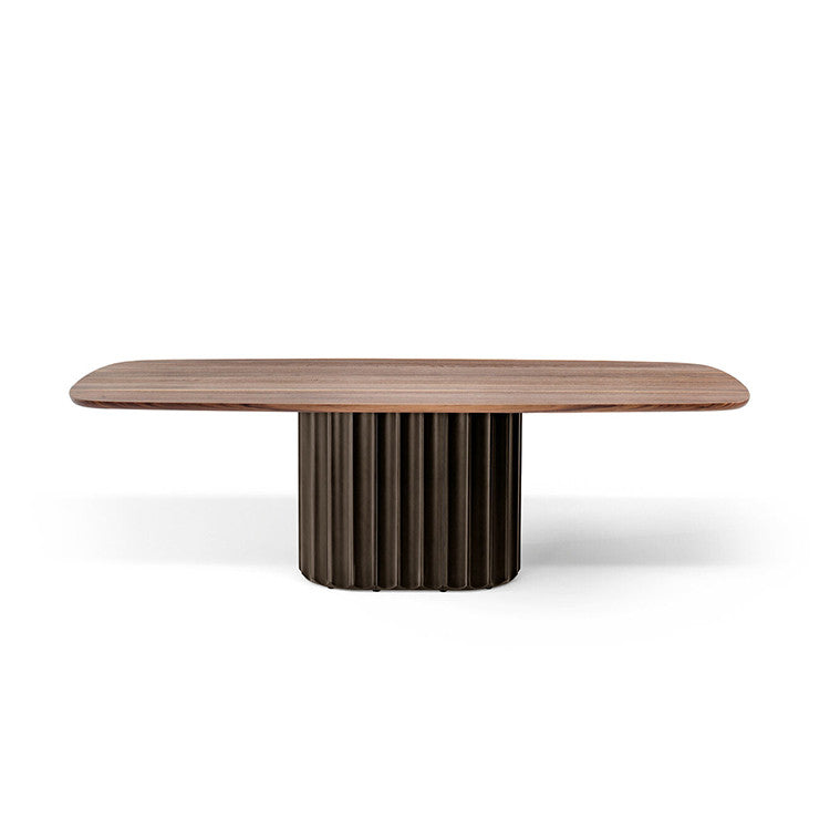 Dorian - Barrel-Shaped Dining Table by Bonaldo