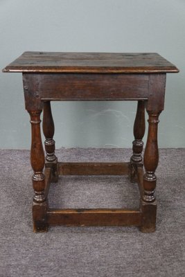 16th Century English Oak Joint Stool-HPP-1781141