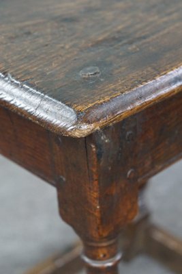 16th Century English Oak Joint Stool-HPP-1781141