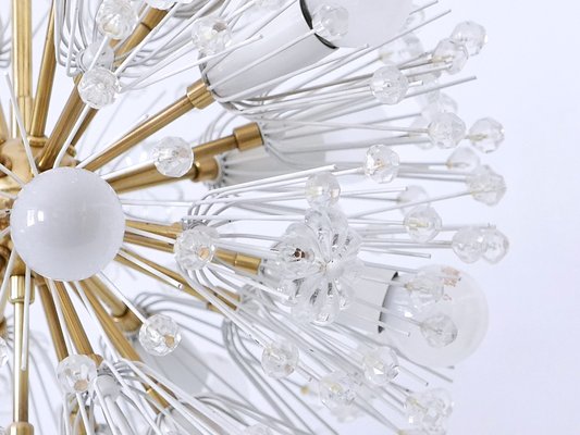 17-Light Dandelion Chandelier by Emil Stejnar for Rupert Nikoll 1950s-WPT-1721540