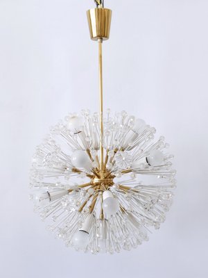 17-Light Dandelion Chandelier by Emil Stejnar for Rupert Nikoll 1950s-WPT-1721540