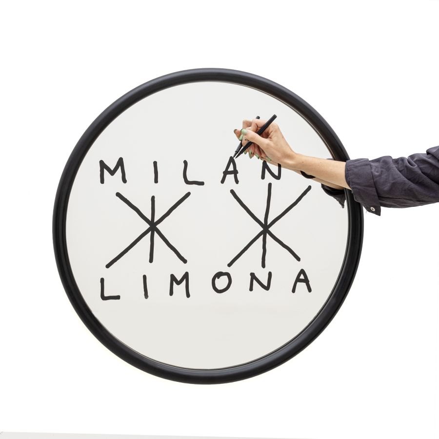 Mirror MILANO-LIMONA by Seletti