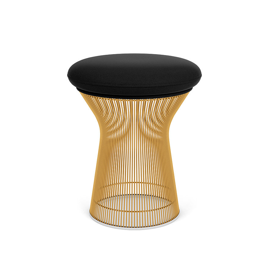 Platner Stool (Frame - Gold / Upholstery Material - Circa) (Request Info)