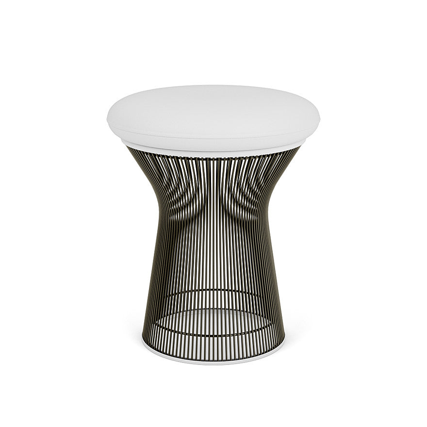 Platner Stool (Frame - Metallic Bronze / Upholstery Material - Volo) (Request Info)