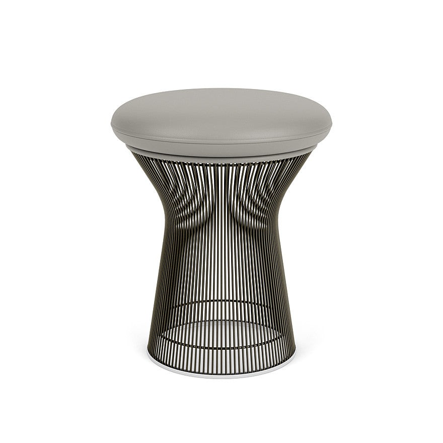 Platner Stool (Frame - Metallic Bronze / Upholstery Material - Sabrina) (Request Info)