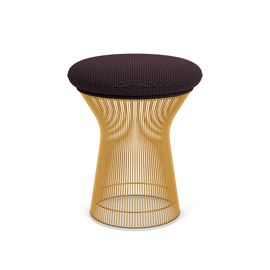 Platner Stool (Frame - Gold / Upholstery Material - Cato) (Request Info)