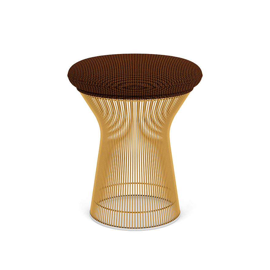 Platner Stool (Frame - Gold / Upholstery Material - Cato) (Request Info)