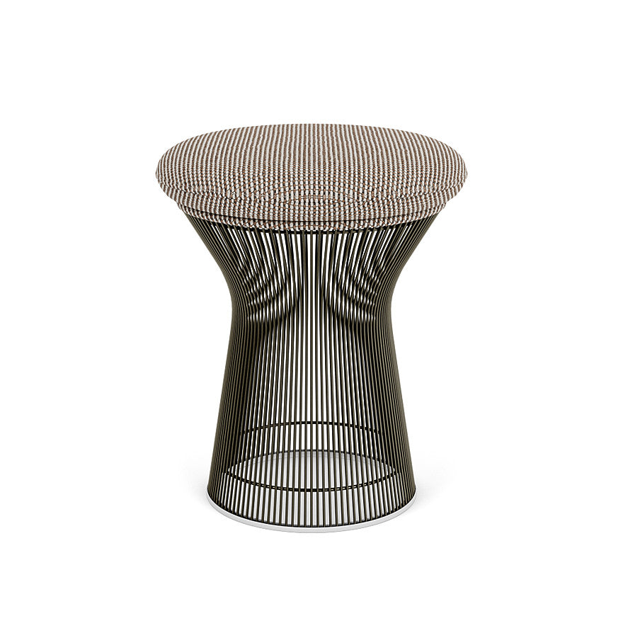 Platner Stool (Frame - Metallic Bronze / Upholstery Material - Cato) (Request Info)