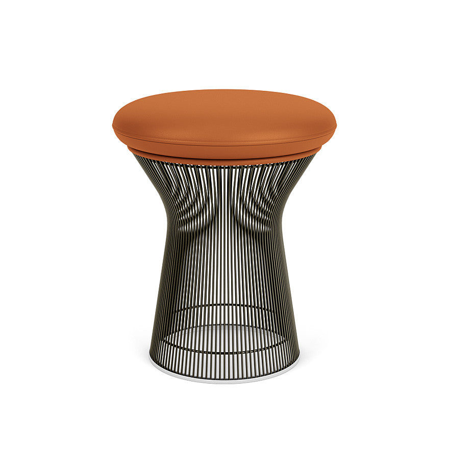 Platner Stool (Frame - Metallic Bronze / Upholstery Material - Sabrina) (Request Info)