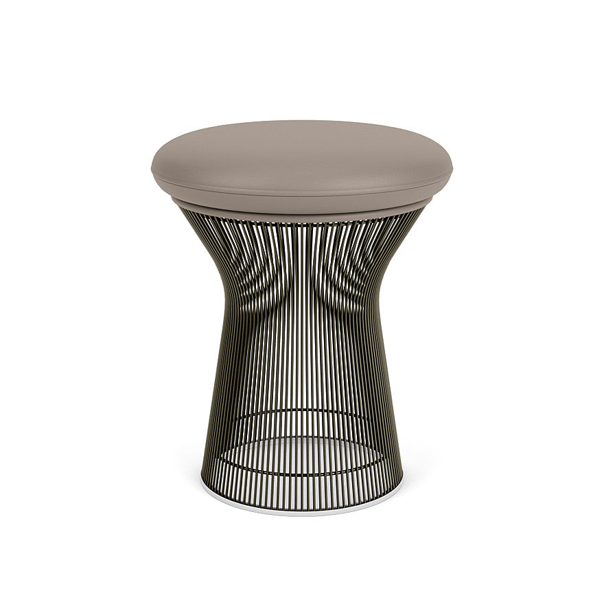 Platner Stool (Frame - Metallic Bronze / Upholstery Material - Sabrina) (Request Info)