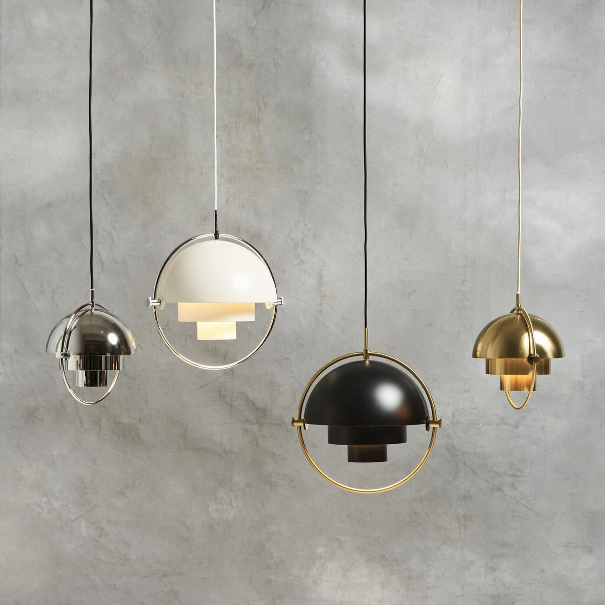 Multi-Lite Pendant Chrome &