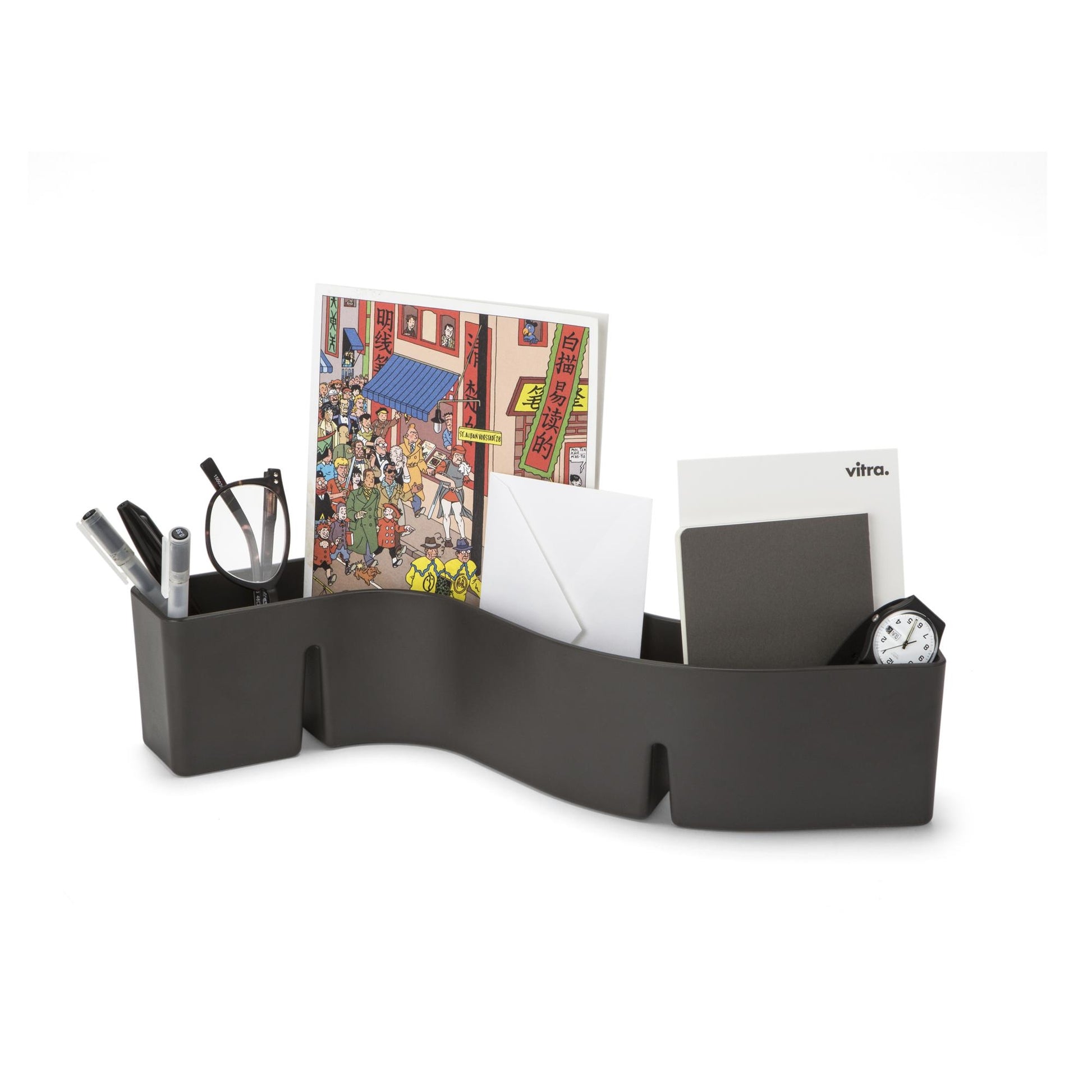 S-Tidy Desk Storage by Vitra #Dark Gray