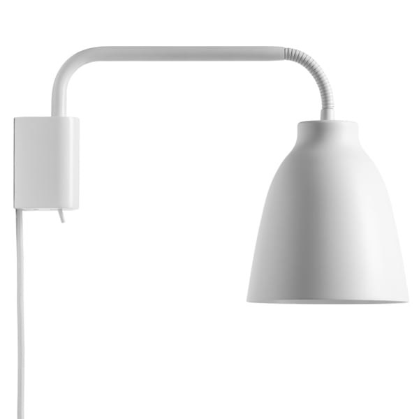 Caravaggio Read wall lamp by Fritz Hansen #matt white #