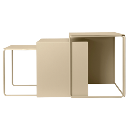 Cluster tables 3 pcs, cashmere